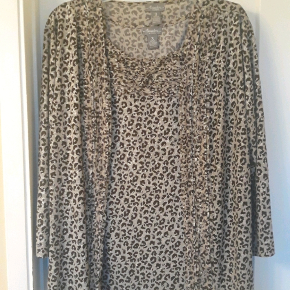 Travelers by Chicos Two piece set size 3